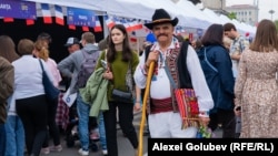 De Ziua Europei, marcată în „Orășelul European” din Piața Marii Adunări Naționale din Chișinău