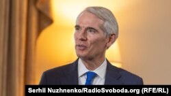 Американський сенатор Роб Портман під часм візиту до Києва, 2 червня 2021 року 