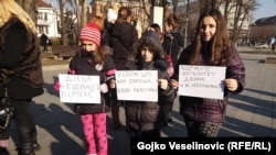 Sa protesta Mama Banjaluke, 19. januar 2016.