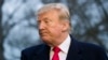 U.S. President Donald Trump turns to depart after speaking with the media after stepping off Marine One on the South Lawn of the White House, in Washington, March 24, 2019