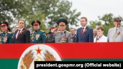 Moldova / Transnistria - Victory Day, military parade Conducerea transnistreană, Tiraspol, 9 mai 2018.