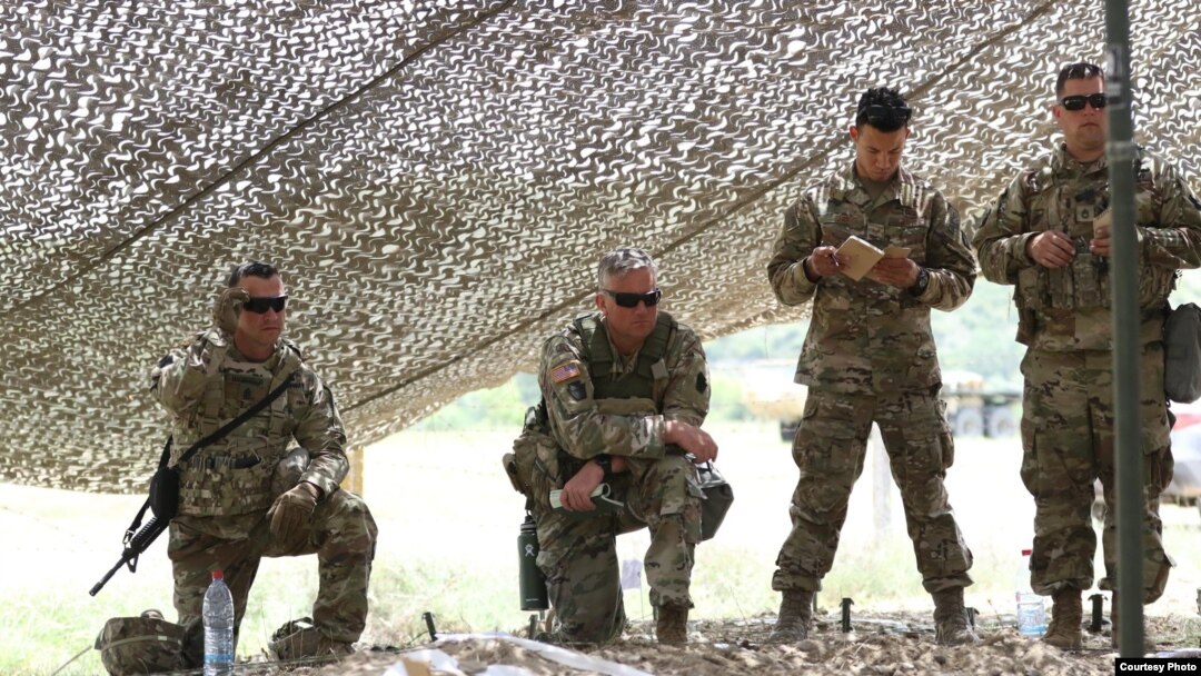 Архивска фотографија - Подготовки за воената вежба „Одлучен удар“ на која учествуваат припадници на АРМ и НАТО-партнерите. Фотографии одАРМ. 