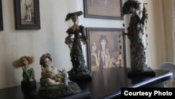 Georgia--Exhibition of the artist Irena Ogandzhanova. 20Aug2015