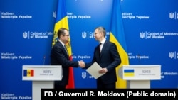 Vasile Tofan și Serhii Korețki la Kiev, 26 octombrie 2026.