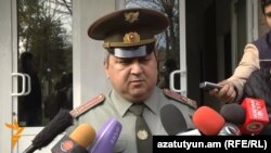 Начальник ереванского центрального клинического военного госпиталя «Мурацан» Арам Асатурян, 2 апреля 2016 г.