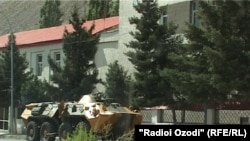 Reports say that the city of Khorog is calm now after clashes in Tajikistan's Gorno-Badakshan region between government forces and armed militants left dozens of people dead. 