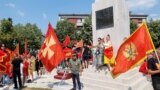 Montenegro - Cetinje - Montenegro patriotic organizations are protesting against the enthronement of the metropolitan of the Serbian Orthodox Church in Cetinje