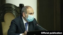 Վարչապետ Նիկոլ Փաշինյանը վարում է կառավարության նիստը, արխիվ