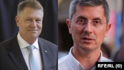 Relația USR PLUS cu președintele Iohannis este una rece, printre mize numărându-se și numirile pentru procurorii șefi. Imagine generică cu Klaus Iohannis și Dan Barna. 