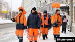 Москвадагы мигранттар.