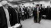 روح‌الله صدرالساداتی در دیدار اعضای مجلس خبرگان با آیت‌الله خامنه‌ای در اردیبهشت ۹۵