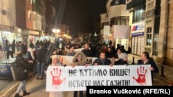 Protestna šetnja u Kraljevu, 16. januar 2025.