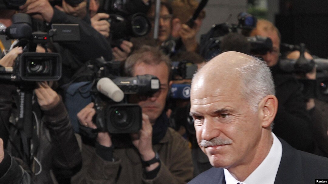 Грчкиот премиер Јоргос Папандреу во Брисел