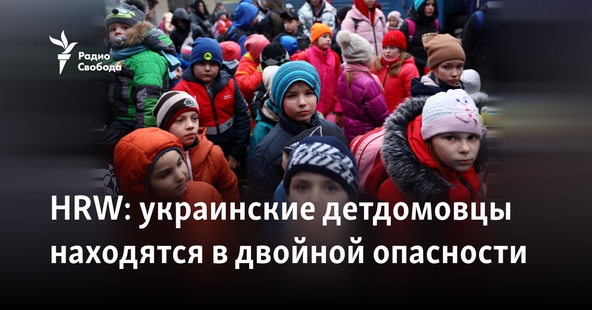 Ukrainian orphanages are in double danger