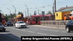 ДТП с трамваями в Казани, 17 мая 2021 года 