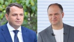 Andrei Nastase (stânga) și Ion Ceban (dreapta). Sursa: pagini oficiale