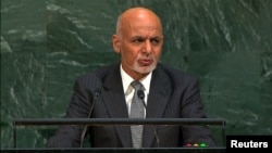 Owganystanyň prezidenti Aşraf Ghani 