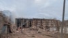 Разрушение в Славянске после российского удара 15 апреля