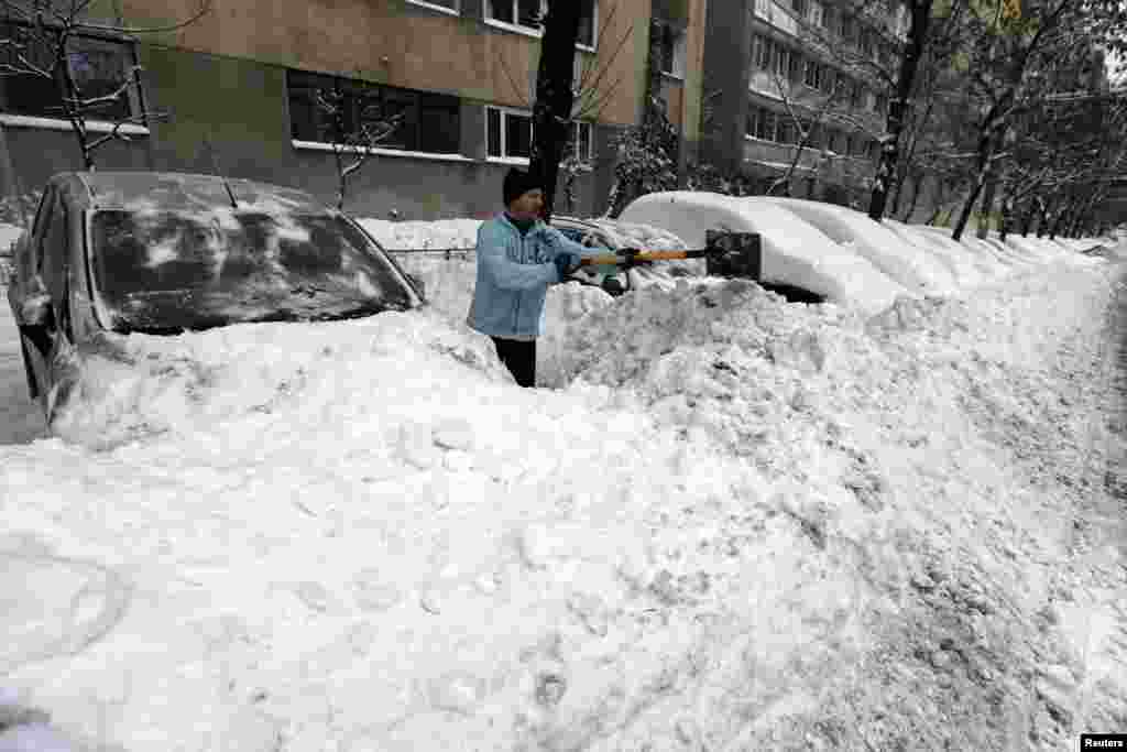Bukurešt, 27. januar 2014. Foto: REUTERS / Bogdan Cristel 