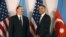 U.S. - U.S. President Barack Obama (R) meets with Azerbaijan's President Ilham Aliyev on the sidelines of the United Nations General Assembly in New York, 24Sep2010