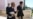 Portuguese Foreign Minister Paulo Rangel (left) and US Secretary of State Marco Rubio leave after their joint press conference and meeting in Lisbon on October 8. 