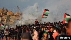 Protesti na granici Gaze i Izraela