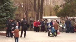 В Армянске не разрешили провести экологический пикет (видео)