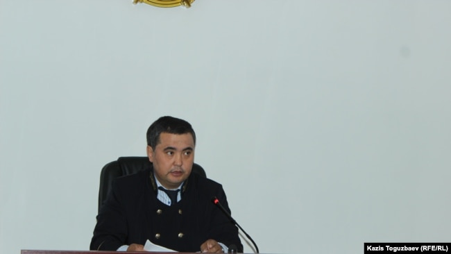 Судья Алмалинского районного суда Кайрат Иманкулов. Алматы, 4 июня 2019 года.