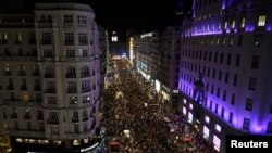 Кадри от шествието в Мадрид