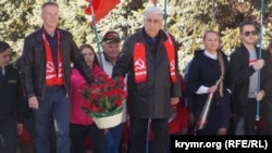 Митинг коммунистов в честь Ленина, Севастополь 