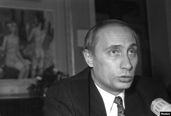 1995 год, первая пресс-конференция Владимира Путина на посту первого заместителя мэра Санкт-Петербурга