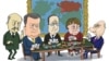 Karikaturë nga takimi në Minsk