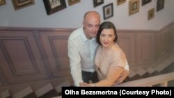 Ольга Безсмертна та її чоловік Володимир