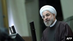 حسن روحانی، رییس‌جمهوری ایران.