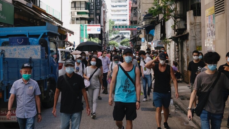 У Ганконгу затрымалі 50 пратэстоўцаў