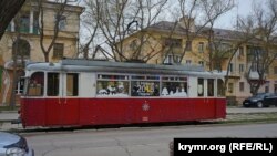 Трамвай у Євпаторії, архівне фото