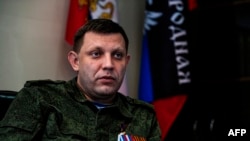 Aleksandr Zakharchenko, head of the self-proclaimed Donetsk People's Republic. (file photo)