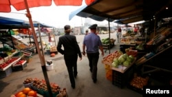 Полицейский рейд на рынке. Красноярск