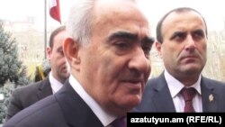 Спикер парламента Армении Галуст Саакян (архив)