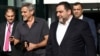 Private investment bank Troika Dialog, run by Ruben Vardanyan (right, with George Clooney in Yerevan in 2016), is allegedly the entity responsible for establishing and operating the scheme.