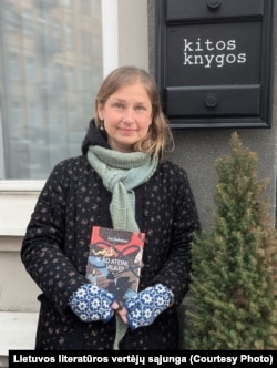Юргіта Яспаніце, перакладчыца на літоўскую "Па што ідзеш, воўча?" Евы Вежнавец