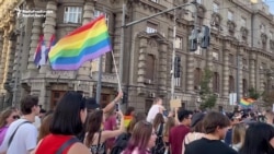 Thousands Urge More LGBT Rights In Serbia At Annual Pride Parade