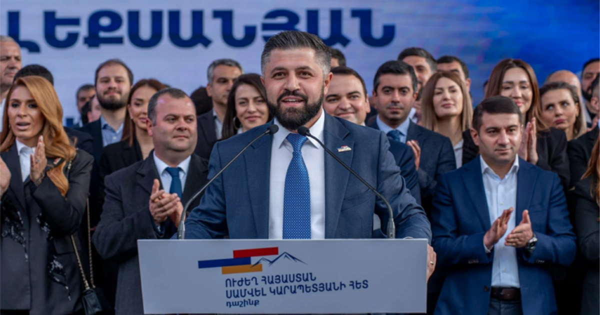 სომხეთის სასამართლომ მილიარდერ კარაპეტიანის გავლენიანი მომხრე დააპატიმრა