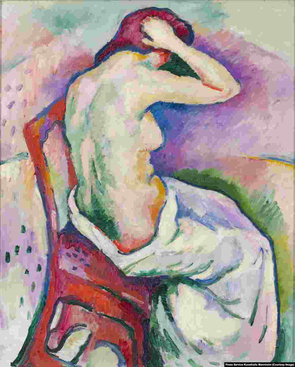 George Braque, Nud așezat, 1906.&nbsp;