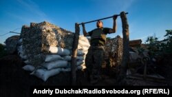 Матрос морської піхоти біля Водяного Донецької області, червень 2018 року