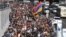 Протестующие в Ереване, 14 апреля 2018 года