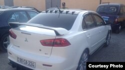 Fərid Rzayevin avtomobili