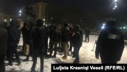 Protesta në Prishtinë