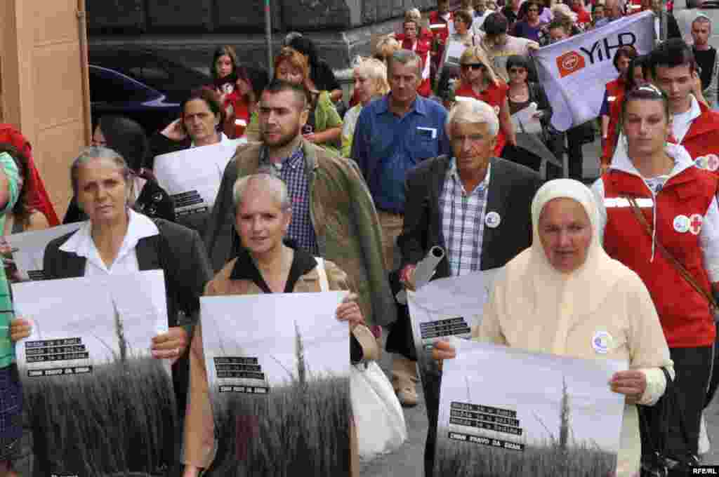 Mirna protestna šetnja povodom dana nestalih #15