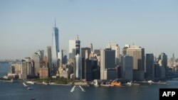 Вид на Манхэттен, престижный район Нью-Йорка. 13 сентября 2016 года.